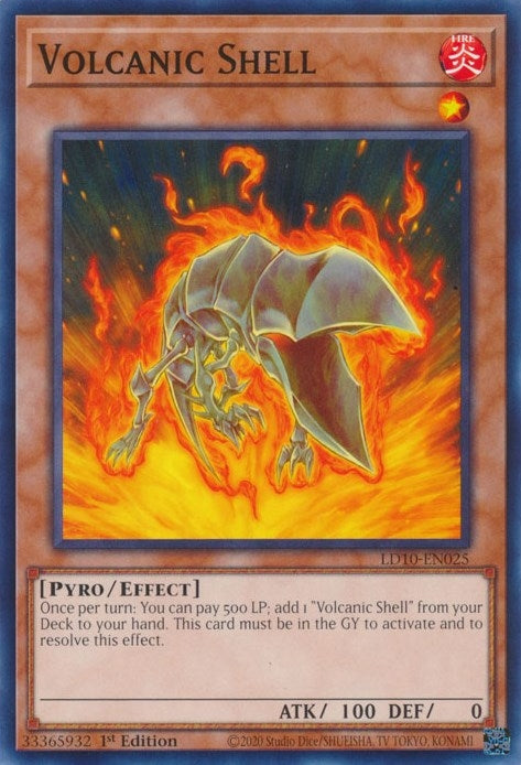 Image for Volcanic Shell (LD10-EN025) (LD10) - YuGiOh