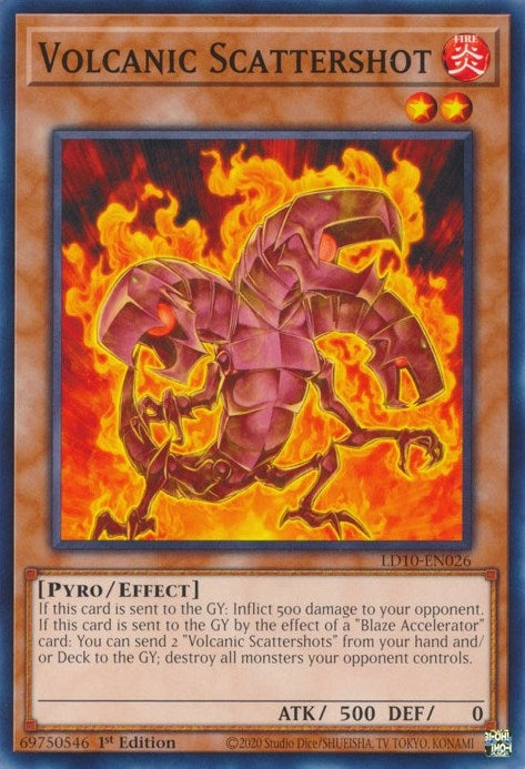 Image for Volcanic Scattershot (LD10-EN026) (LD10) - YuGiOh