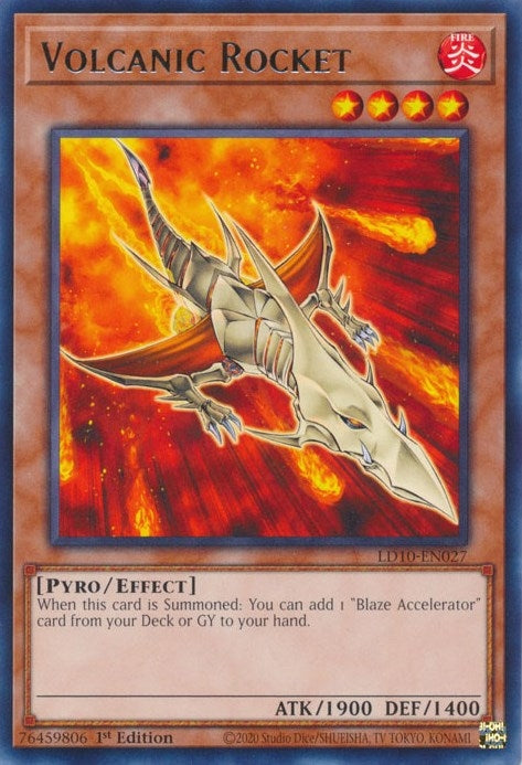 Image for Volcanic Rocket (LD10-EN027) (LD10) - YuGiOh