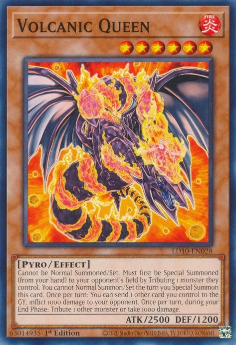 Image for Volcanic Queen (LD10-EN028) (LD10) - YuGiOh