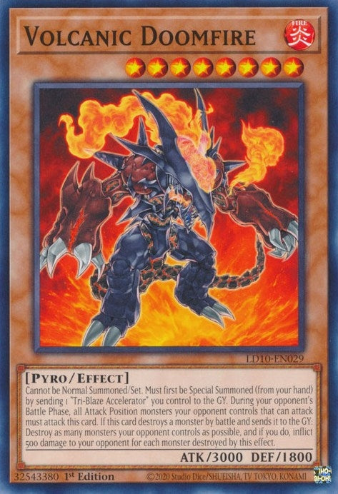 Image for Volcanic Doomfire (LD10-EN029) (LD10) - YuGiOh