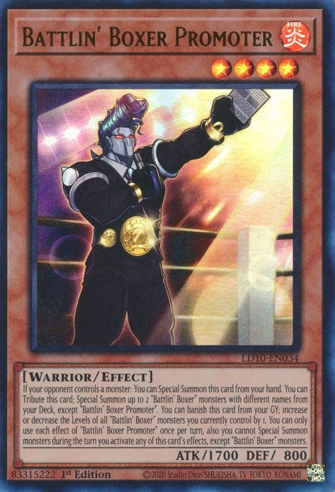 Image for Battlin' Boxer Promoter (LD10-EN034) (LD10) - YuGiOh