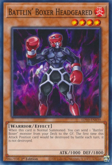 Image for Battlin' Boxer Headgeared (LD10-EN039) (LD10) - YuGiOh