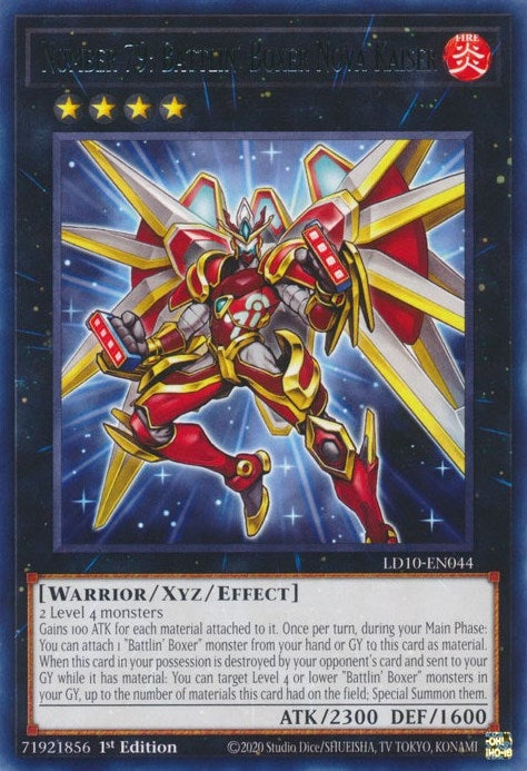 Image for Number 79: Battlin' Boxer Nova Kaiser (LD10-EN044) (LD10) - YuGiOh