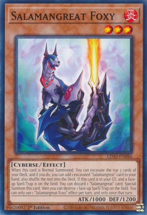 Image for Salamangreat Foxy (LD10-EN046) (LD10) - YuGiOh