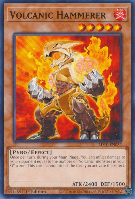 Image for Volcanic Hammerer (LD10-EN052) (LD10) - YuGiOh