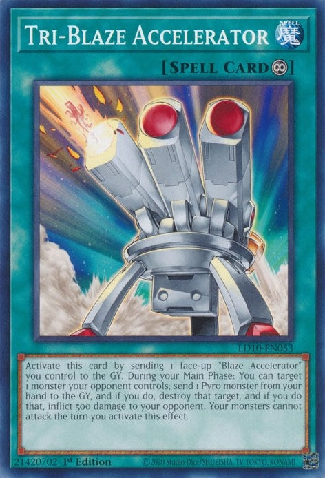 Image for Tri-Blaze Accelerator (LD10-EN053) (LD10) - YuGiOh