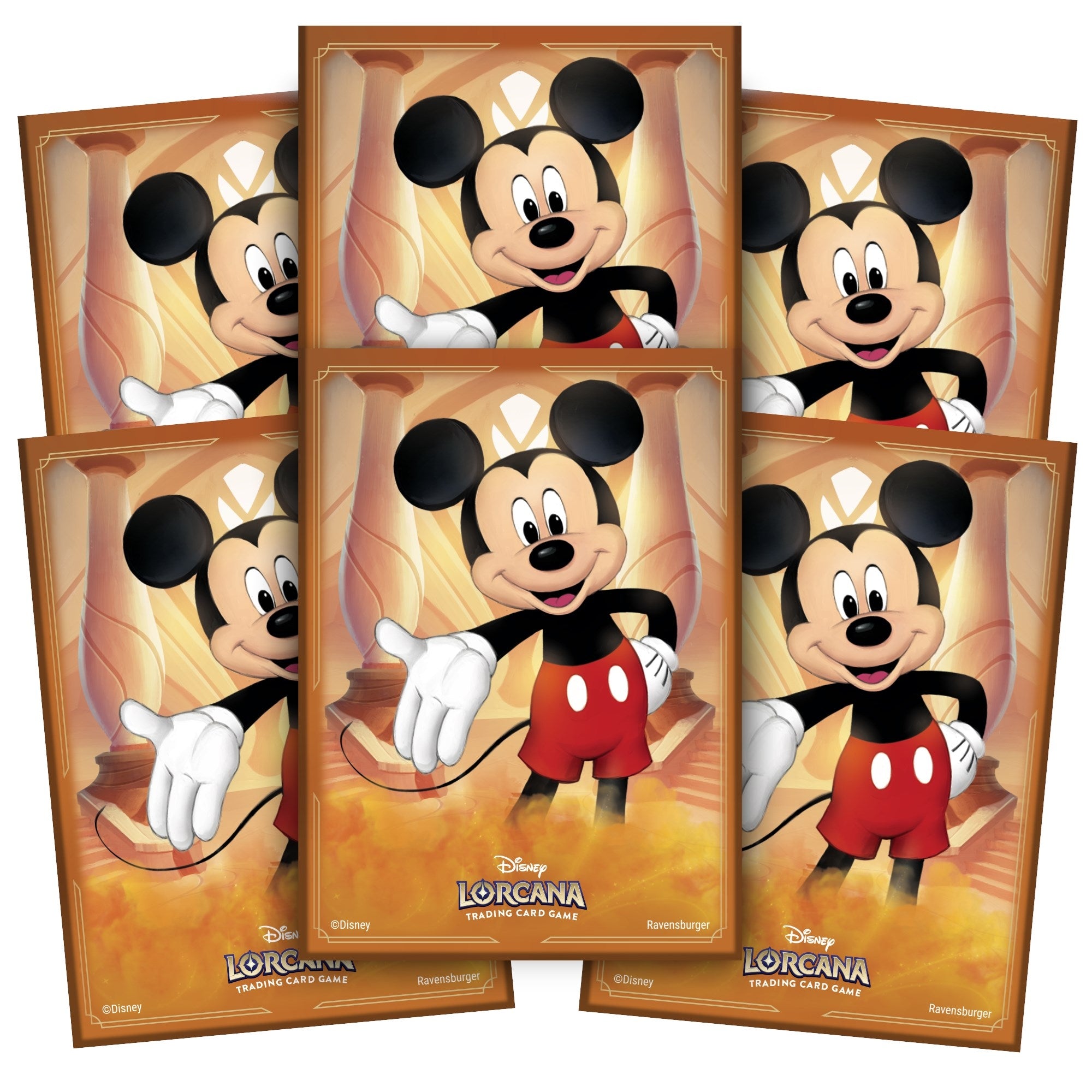 Image for Disney Lorcana Card Sleeves - Mickey Mouse (65-Pack) - Card Sleeves