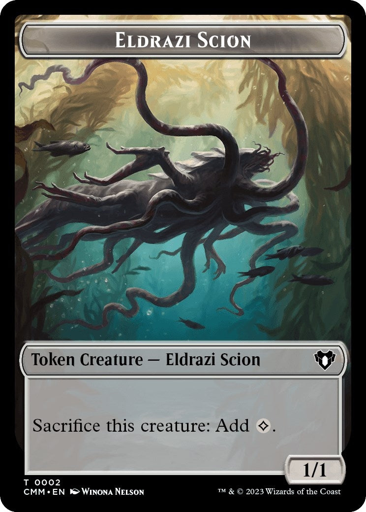 Image for Eldrazi Scion // Graveborn Double-Sided Token (2 // 38) (Commander Masters) - Magic: The Gathering