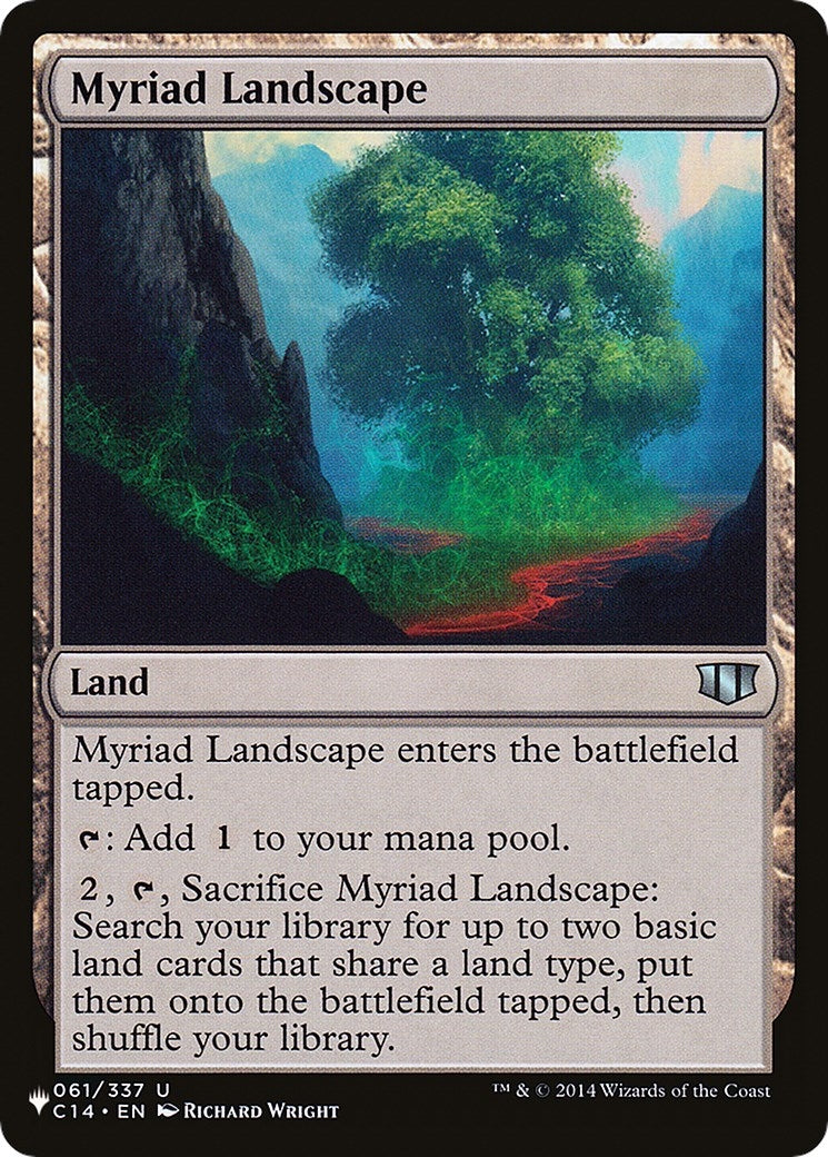 Image for Myriad Landscape (C14) (61) (The List Reprints) - Magic: The Gathering