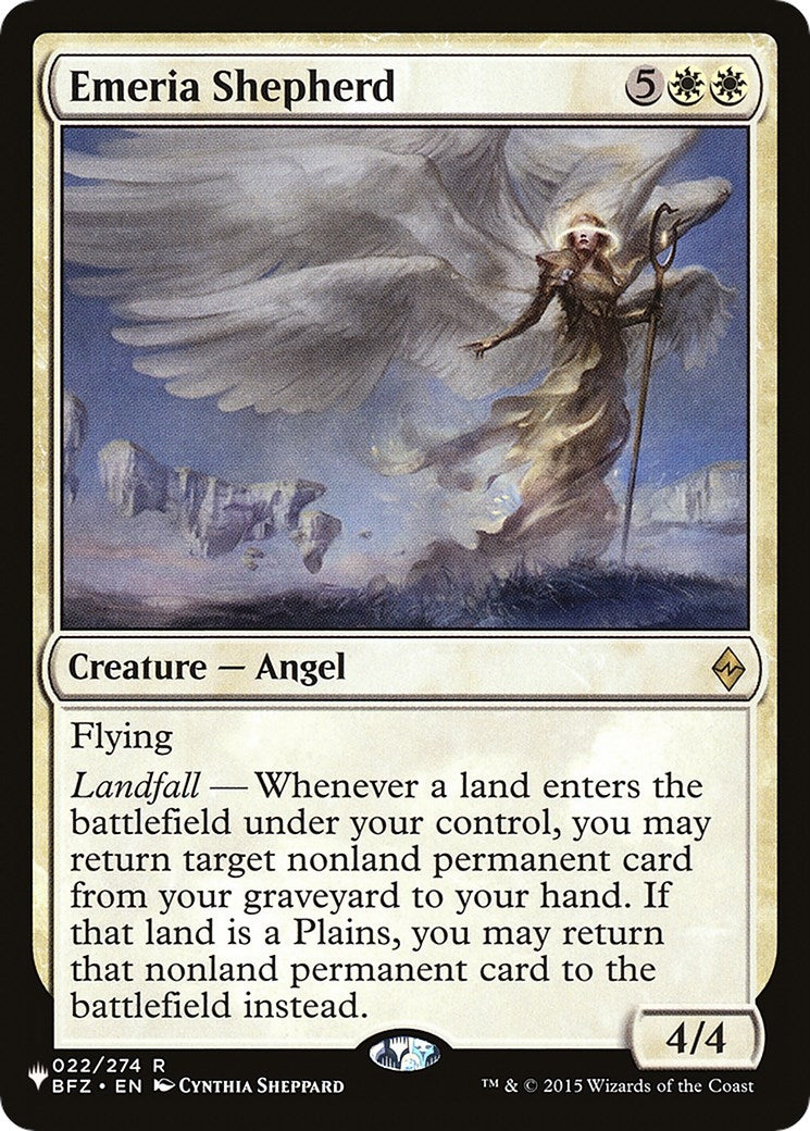 Image for Emeria Shepherd (22) (The List Reprints) - Magic: The Gathering