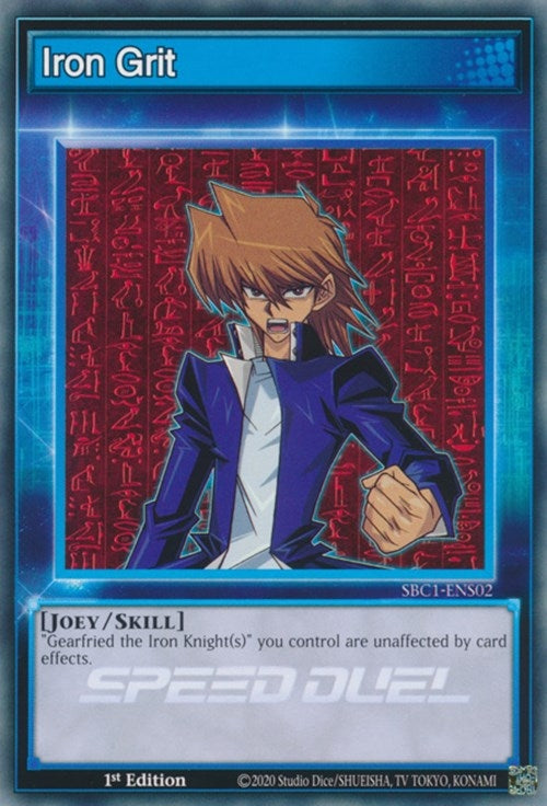 Image for Iron Grit (SBC1-ENS02) (SBC1) - YuGiOh