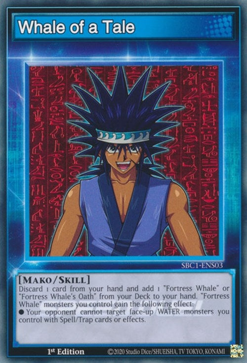 Image for Whale of a Tale (SBC1-ENS03) (SBC1) - YuGiOh