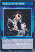 Image for KaibaCorp Research (SBC1-ENS18) (SBC1) - YuGiOh