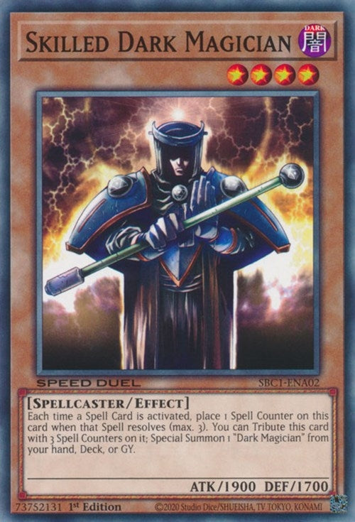 Image for Skilled Dark Magician (SBC1-ENA02) (SBC1) - YuGiOh