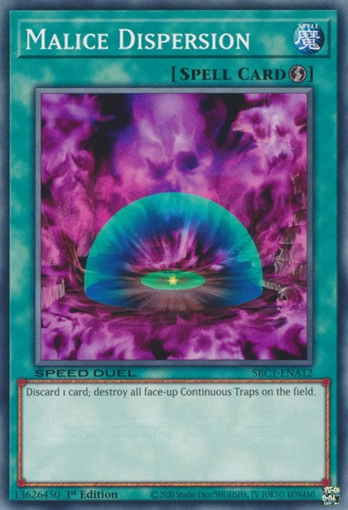 Image for Malice Dispersion (SBC1-ENA12) (SBC1) - YuGiOh