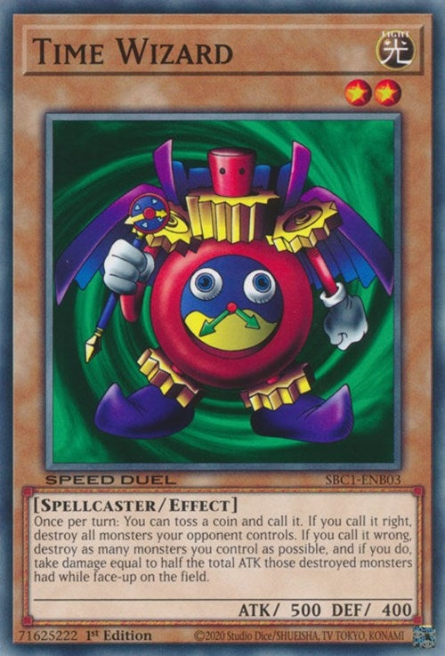 Image for Time Wizard (SBC1-ENB03) (SBC1) - YuGiOh