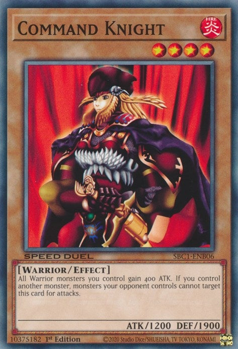 Image for Command Knight (SBC1-ENB06) (SBC1) - YuGiOh