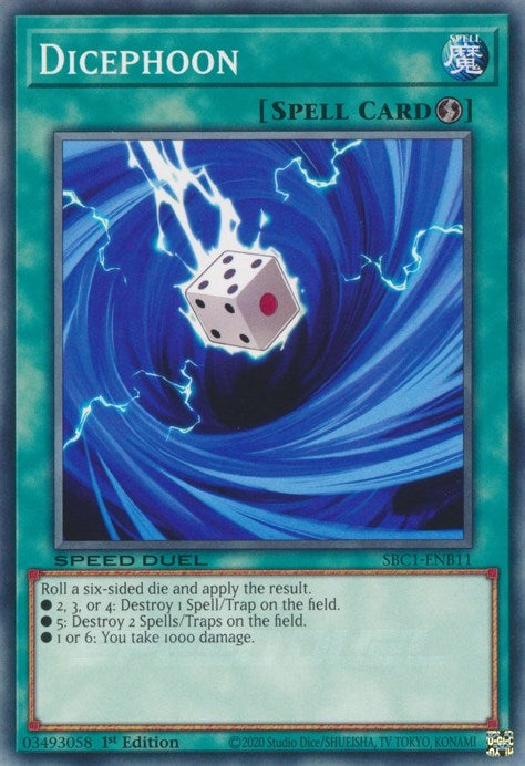 Image for Dicephoon (SBC1-ENB11) (SBC1) - YuGiOh