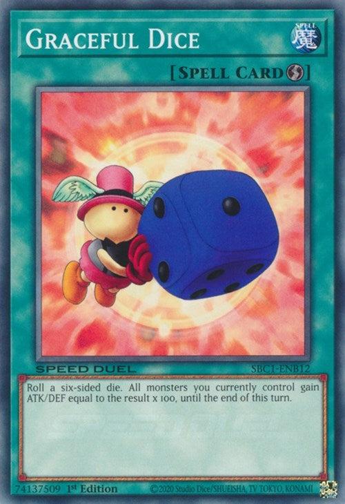 Image for Graceful Dice (SBC1-ENB12) (SBC1) - YuGiOh