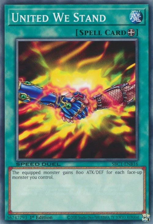 Image for United We Stand (SBC1-ENB16) (SBC1) - YuGiOh