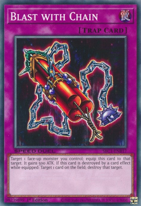 Image for Blast with Chain (SBC1-ENB17) (SBC1) - YuGiOh