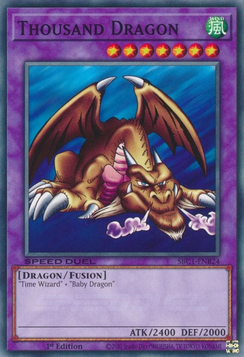 Image for Thousand Dragon (SBC1-ENB24) (SBC1) - YuGiOh