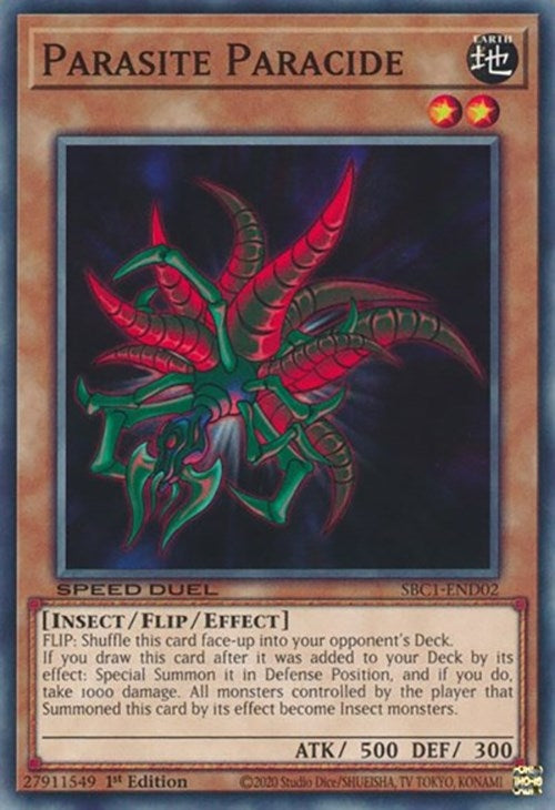 Image for Parasite Paracide (SBC1-END02) (SBC1) - YuGiOh