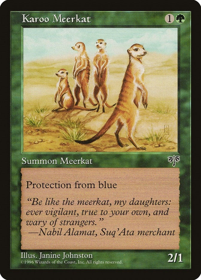 Image for Karoo Meerkat (Mirage) - Magic: The Gathering