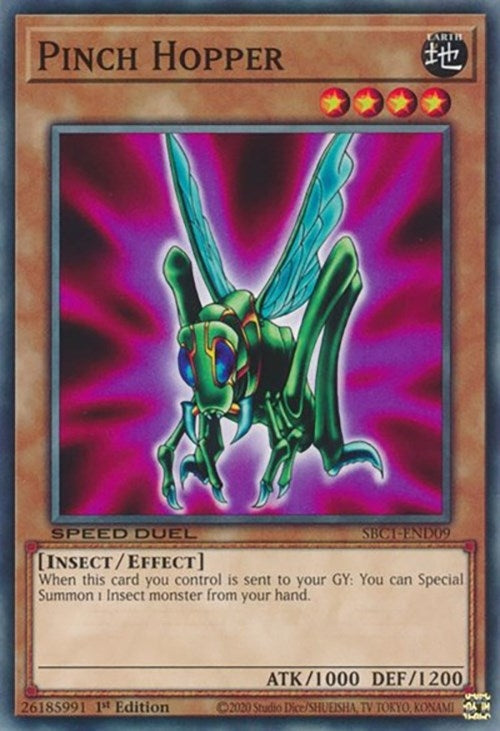 Image for Pinch Hopper (SBC1-END09) (SBC1) - YuGiOh