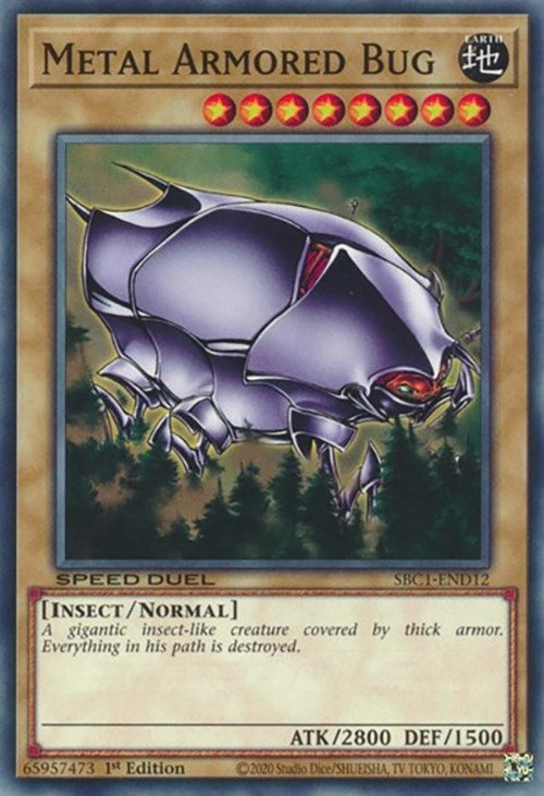 Image for Metal Armored Bug (SBC1-END12) (SBC1) - YuGiOh