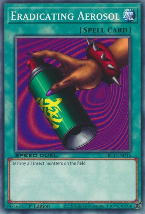 Image for Eradicating Aerosol (SBC1-END16) (SBC1) - YuGiOh