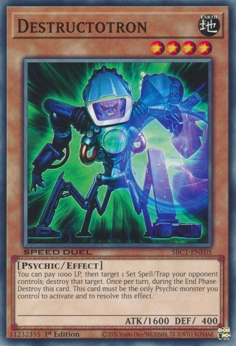Image for Destructotron (SBC1-ENE05) (SBC1) - YuGiOh