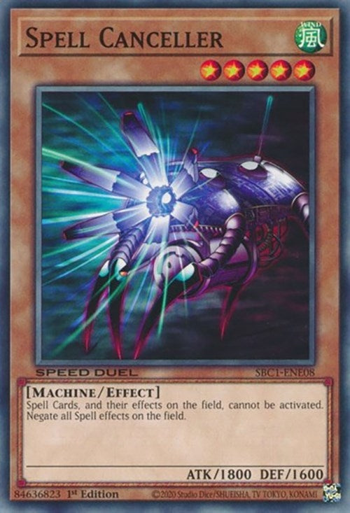 Image for Spell Canceller (SBC1-ENE08) (SBC1) - YuGiOh