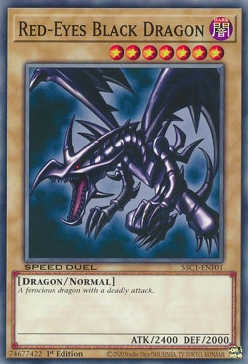 Image for Red-Eyes Black Dragon (SBC1-ENF01) (SBC1) - YuGiOh