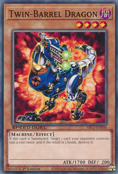 Image for Twin-Barrel Dragon (SBC1-ENF06) (SBC1) - YuGiOh