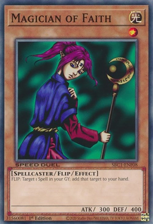 Image for Magician of Faith (F) (SBC1-ENF08) (SBC1) - YuGiOh