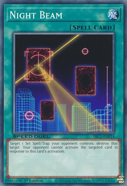 Image for Night Beam (SBC1-ENF14) (SBC1) - YuGiOh