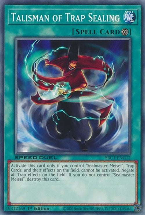 Image for Talisman of Trap Sealing (SBC1-ENG12) (SBC1) - YuGiOh