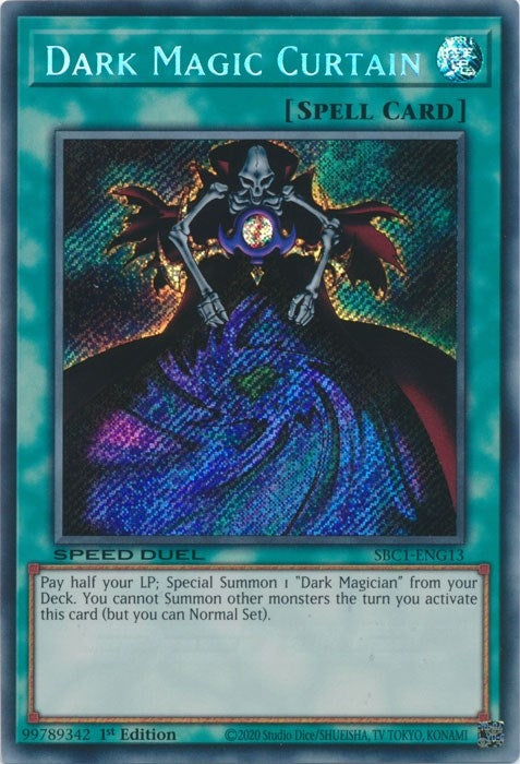 Image for Dark Magic Curtain (Secret Rare) (SBC1-ENG13) (SBC1) - YuGiOh