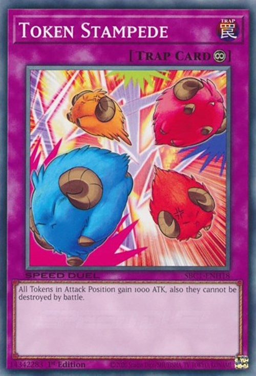 Image for Token Stampede (SBC1-ENH18) (SBC1) - YuGiOh