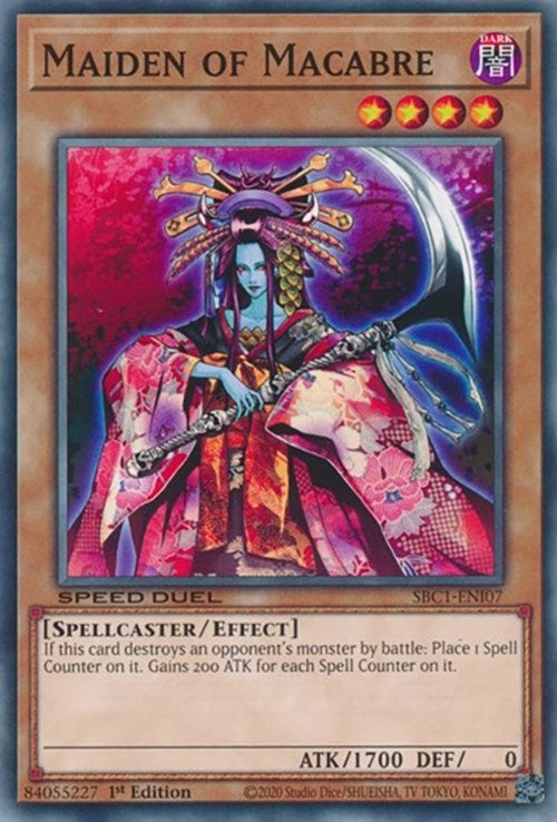 Image for Maiden of Macabre (SBC1-ENI07) (SBC1) - YuGiOh