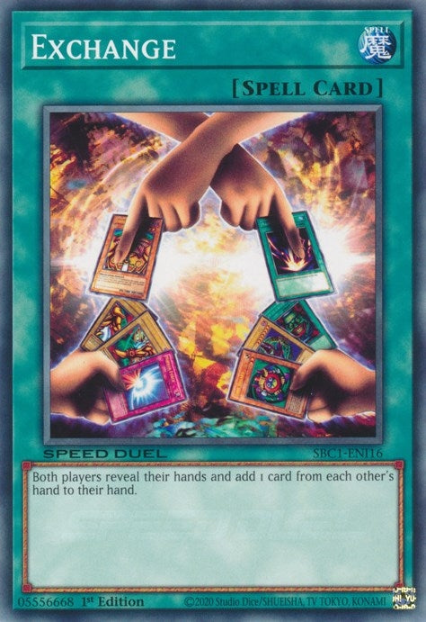 Image for Exchange (SBC1-ENI16) (SBC1) - YuGiOh
