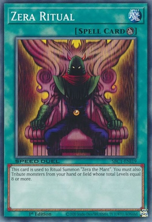 Image for Zera Ritual (SBC1-ENI19) (SBC1) - YuGiOh