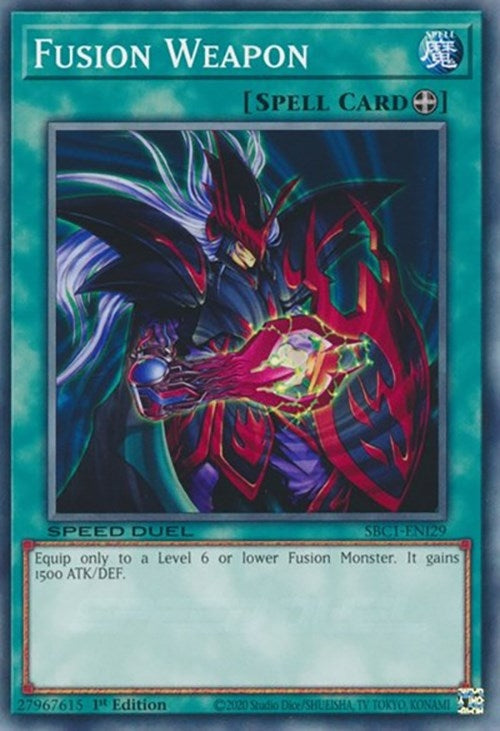 Image for Fusion Weapon (SBC1-ENI29) (SBC1) - YuGiOh