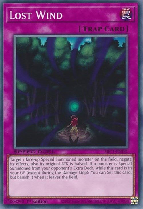 Image for Lost Wind (SBC1-ENI31) (SBC1) - YuGiOh