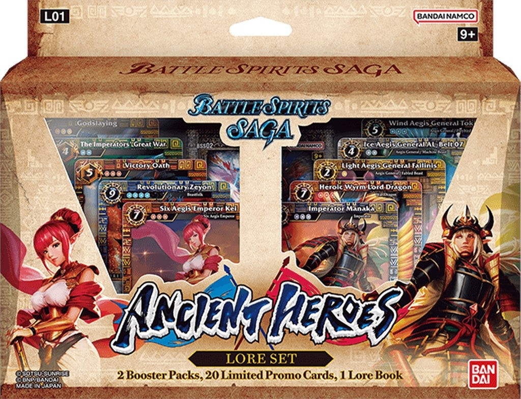 Image for Lore Set 01: Ancient Heroes - Battle Spirits Saga