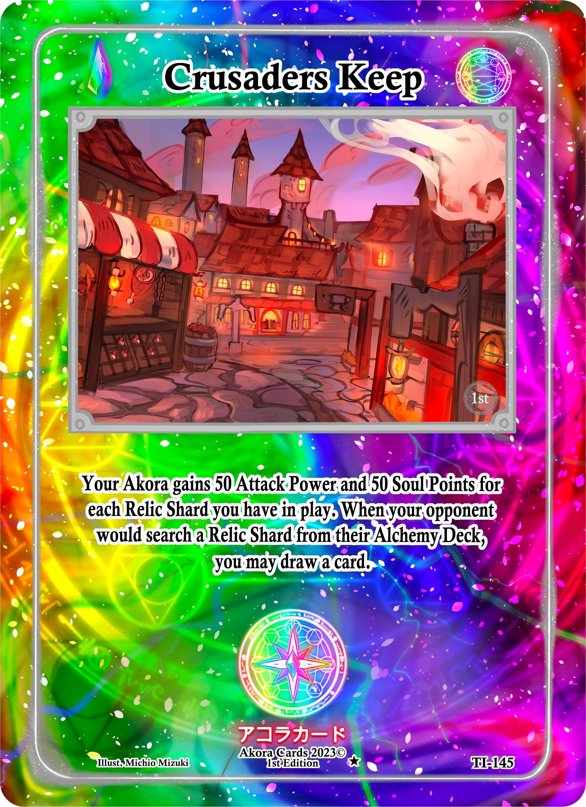 Image for Crusaders Keep (TI-145) (Trials of Ikithia [1st Edition]) - Akora TCG
