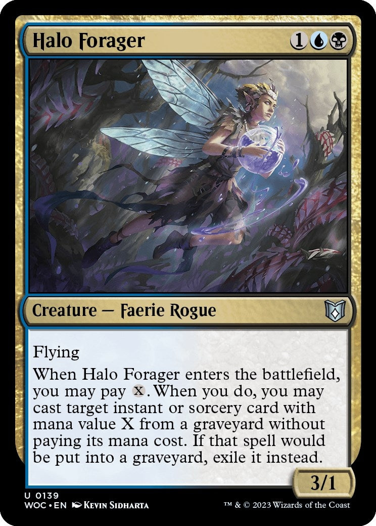 Image for Halo Forager (139) (Wilds of Eldraine) - Magic: The Gathering