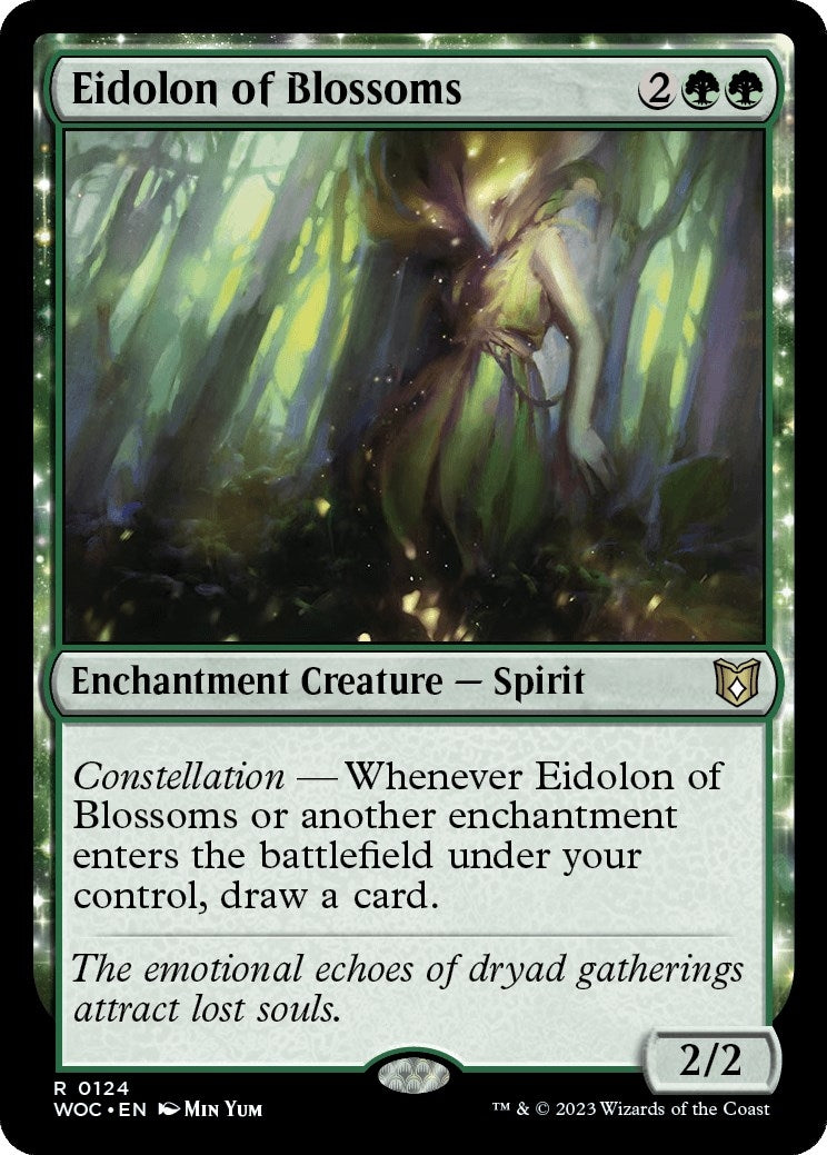 Image for Eidolon of Blossoms (124) (Wilds of Eldraine) - Magic: The Gathering